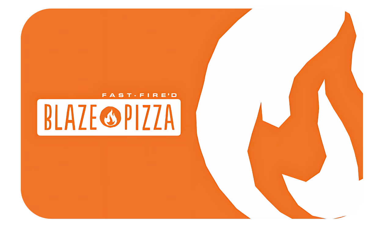 Blaze Pizza Gift Card – eGift by Email | $15–$50
