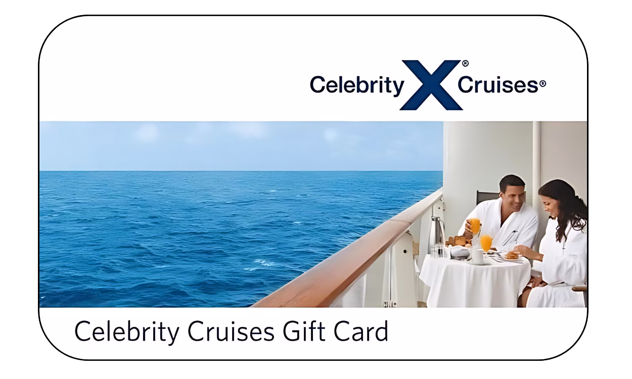 Celebrity Cruises Gift Card – eGift by Email | $50–$500