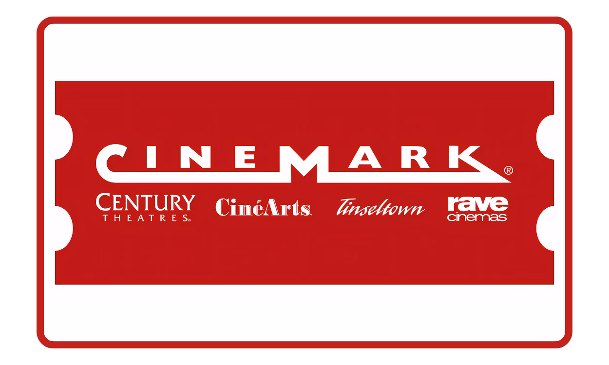 Cinemark Gift Card – eGift by Email | $20–$100