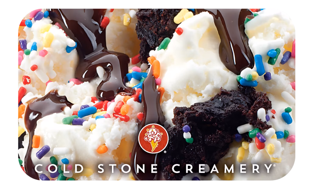 Cold Stone Creamery Gift Card
