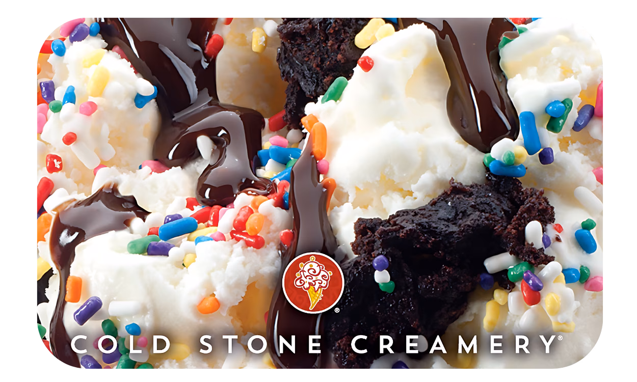 Cold Stone Creamery Gift Card