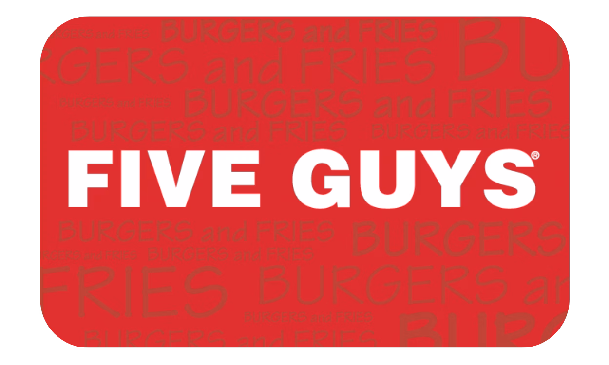 Five Guys Gift Card