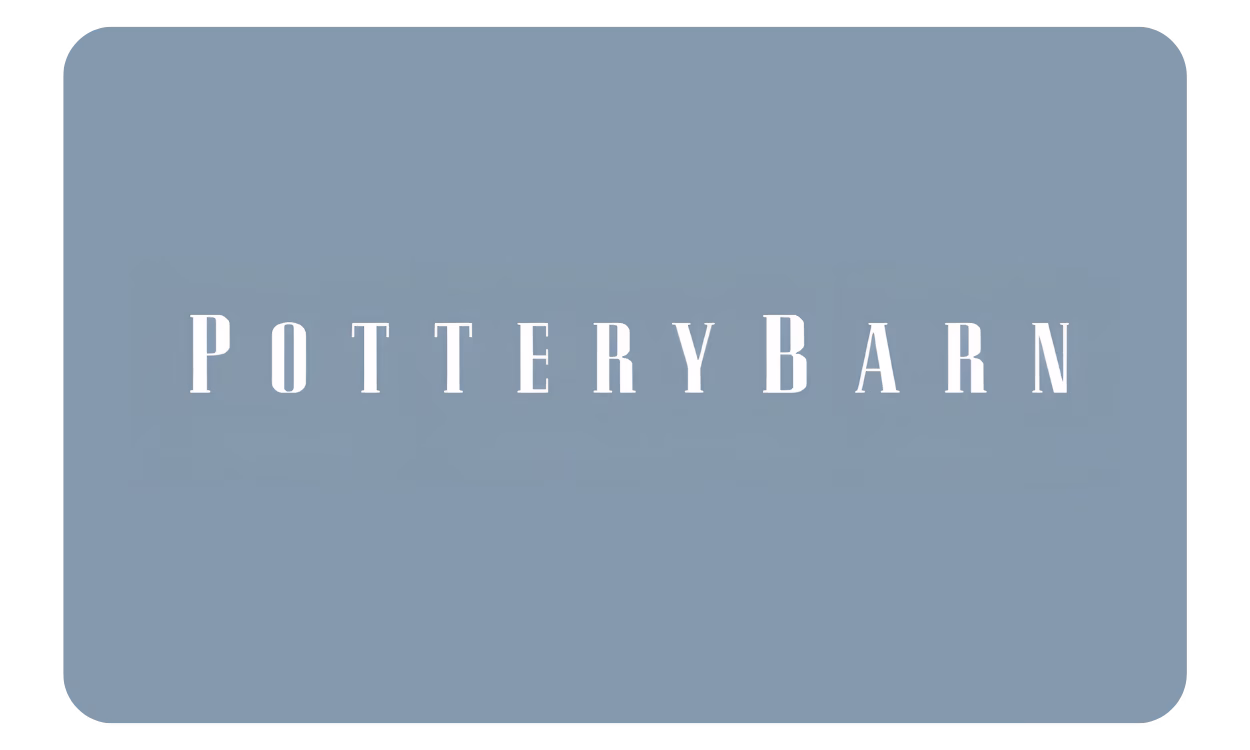 Pottery Barn Gift Card – eGift by Email | $25–$100