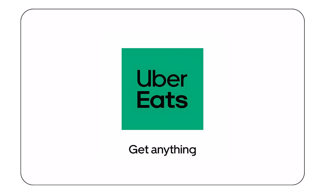 Uber Eats Gift Card