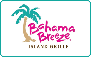 Bahama Breeze Gift Card