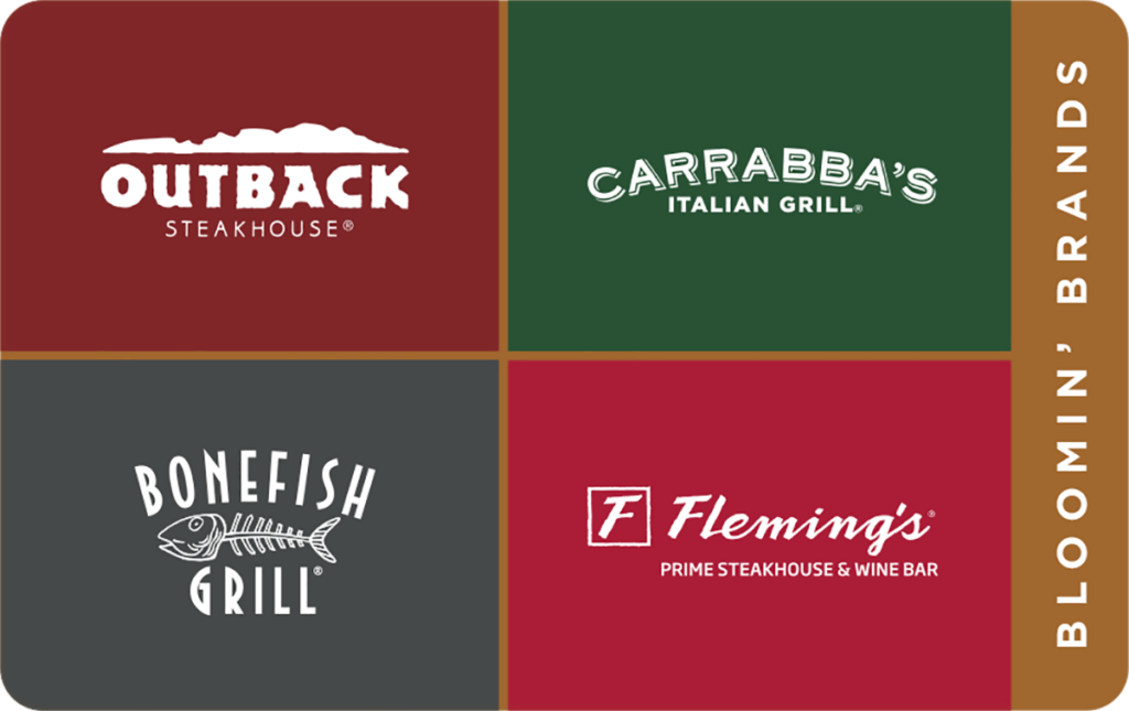 Bloomin Brands Gift Card