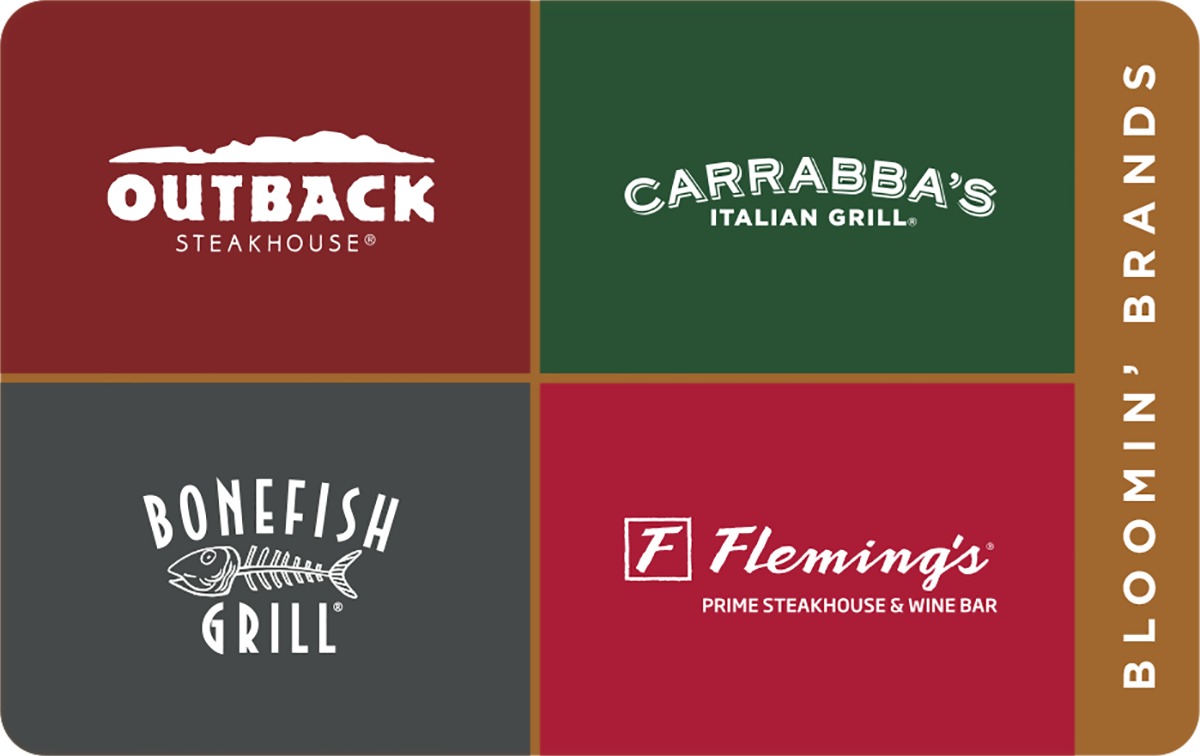 Bloomin Brands Gift Card