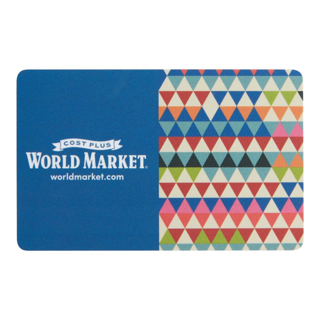 Cost Plus World Market Gift Card