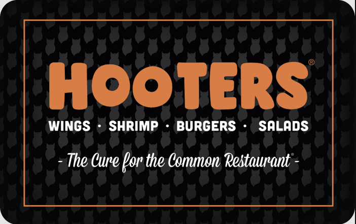 Hooters Gift Card