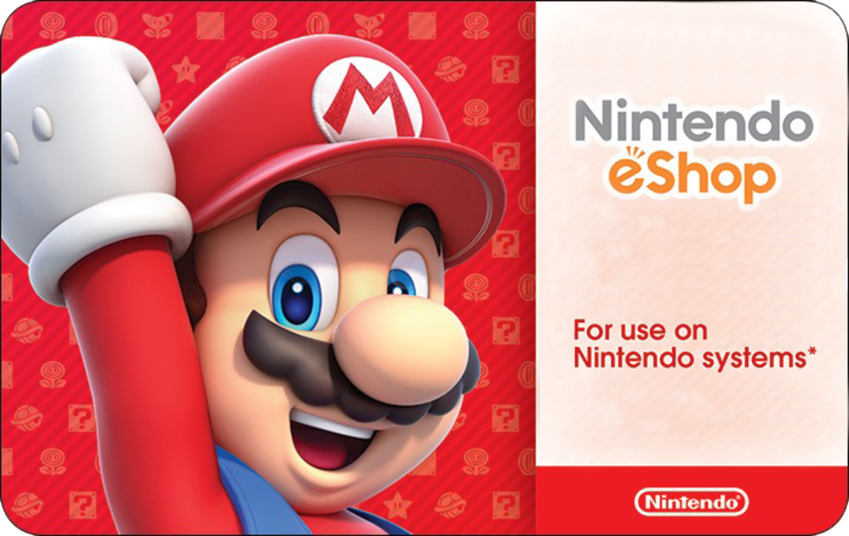 Nintendo 12 Month Membership Gift Card
