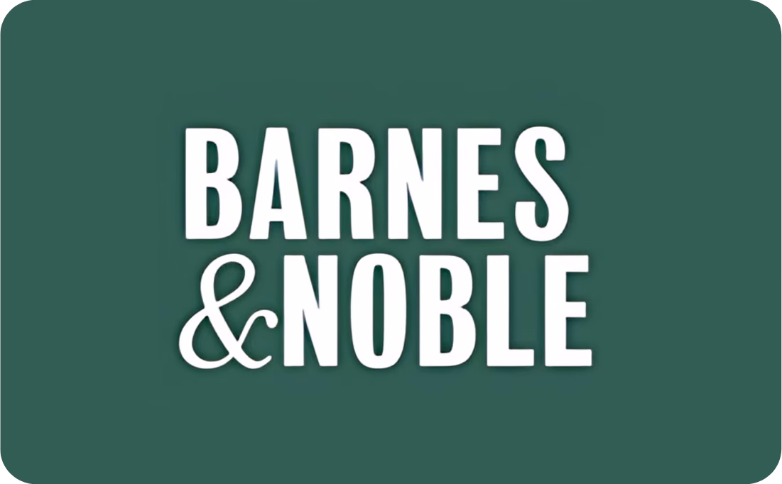 Barnes and Noble Gift Card – eGift by Email | $15–$500