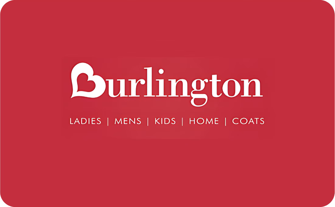 Burlington Gift Card – eGift by Email | $10–$250