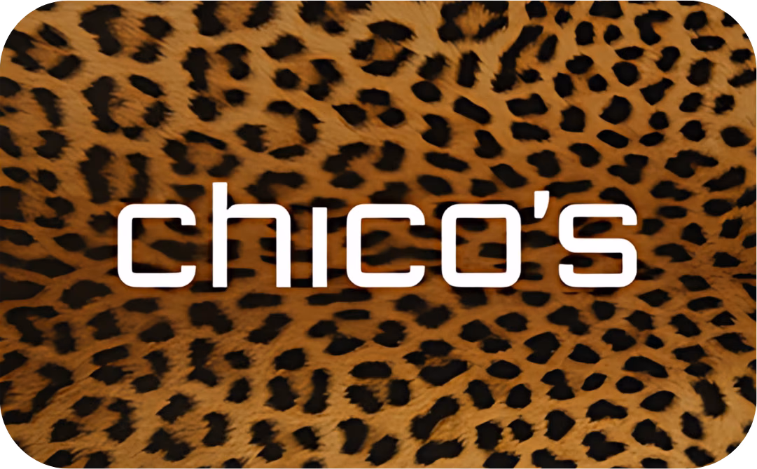 Chico’s Gift Card – eGift by Email | $15–$500