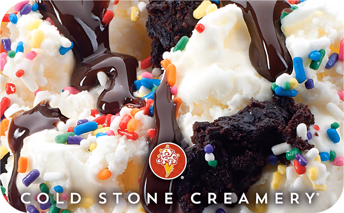 Cold Stone Creamery Gift Card – eGift by Email | $5–$100