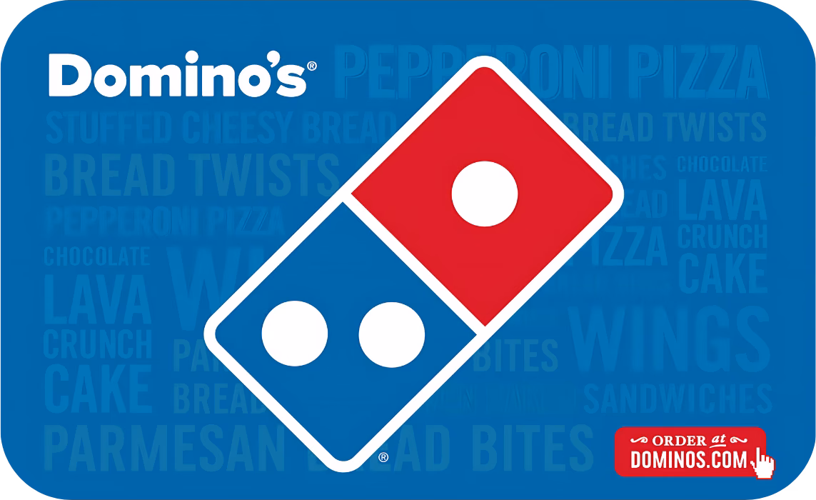 Domino’s Pizza Gift Card – eGift by Email | $2–$100