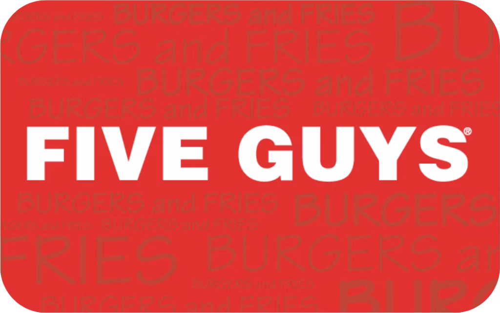 Five Guys Gift Card