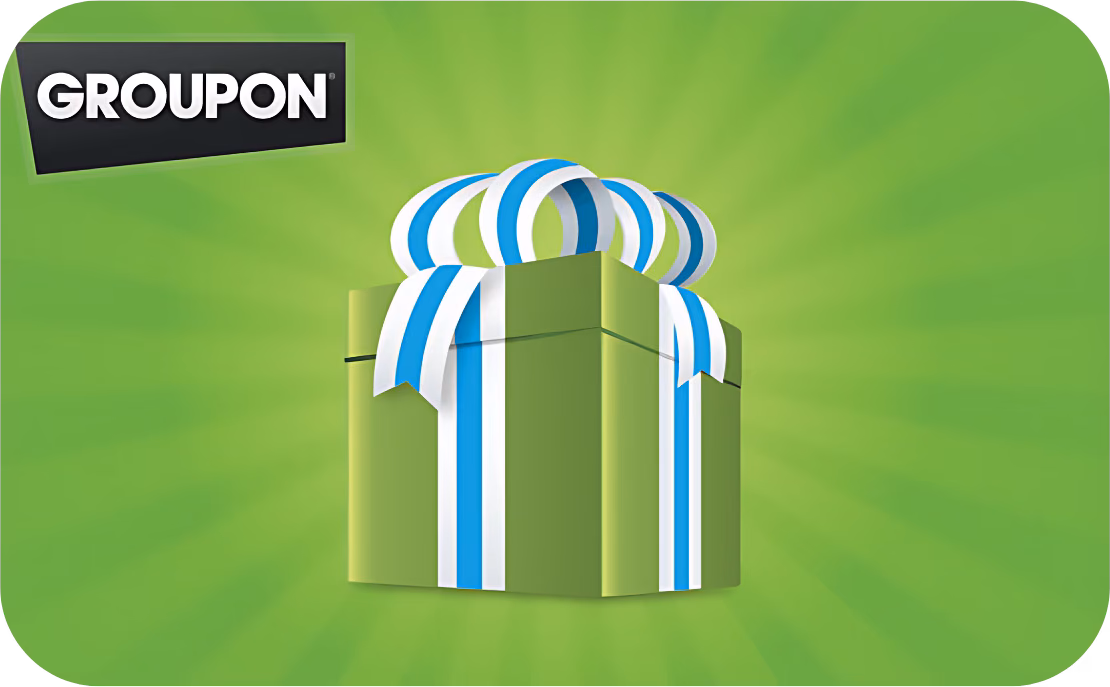 Groupon Gift Card – eGift by Email | $10–$200