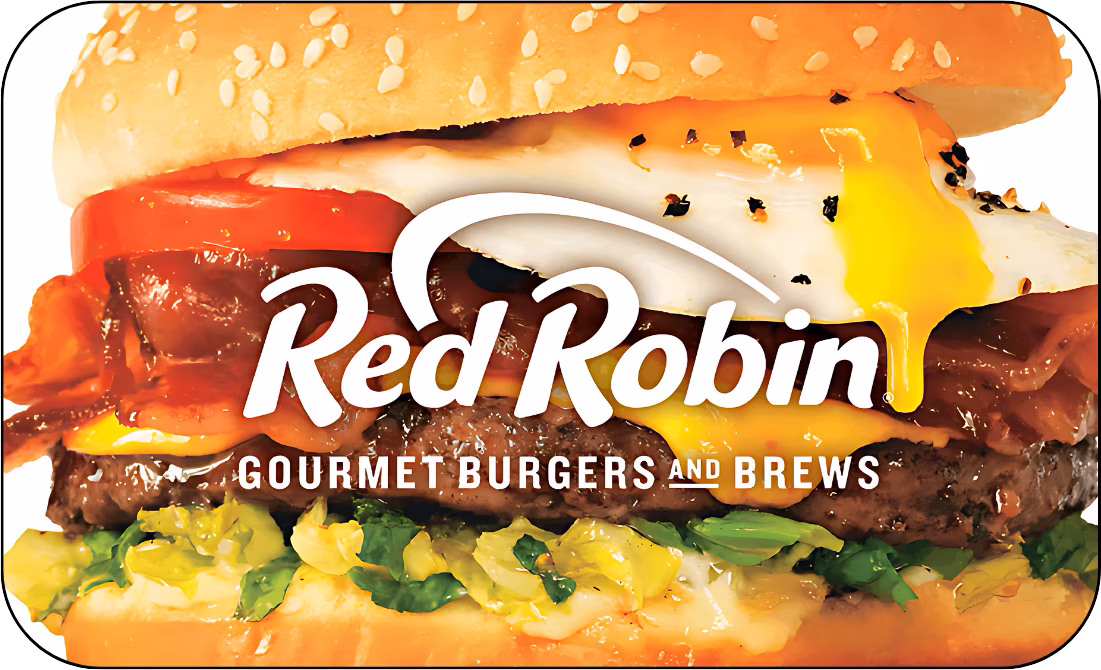 Red Robin Gift Card – eGift by Email | $5–$250