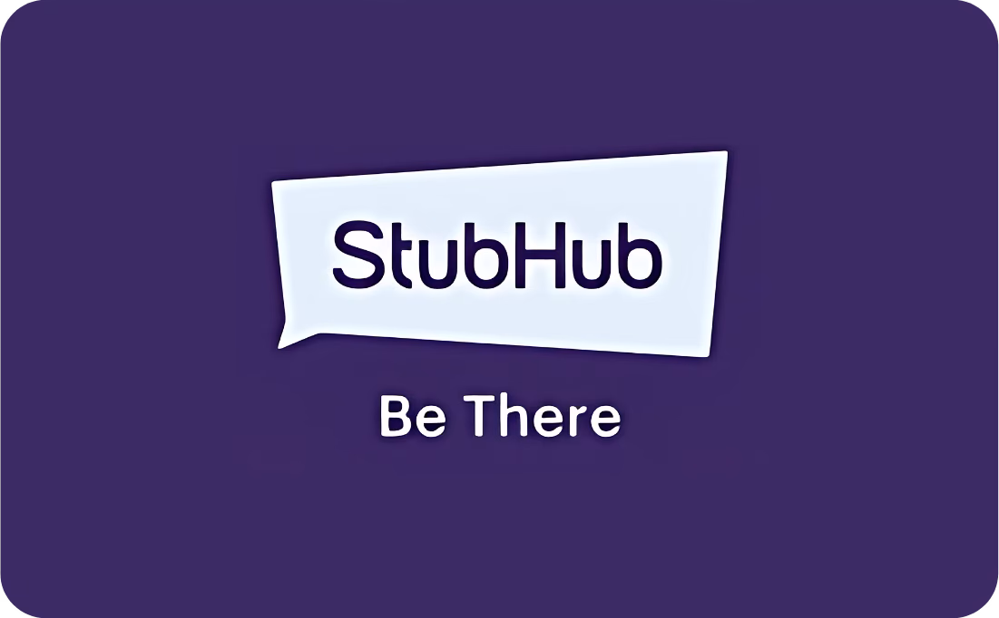 StubHub Gift Card – eGift by Email | $25–$500