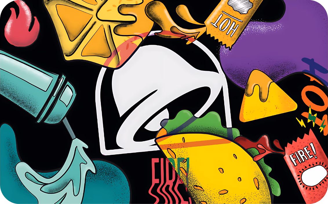 Taco Bell Gift Card – eGift by Email | $5–$500
