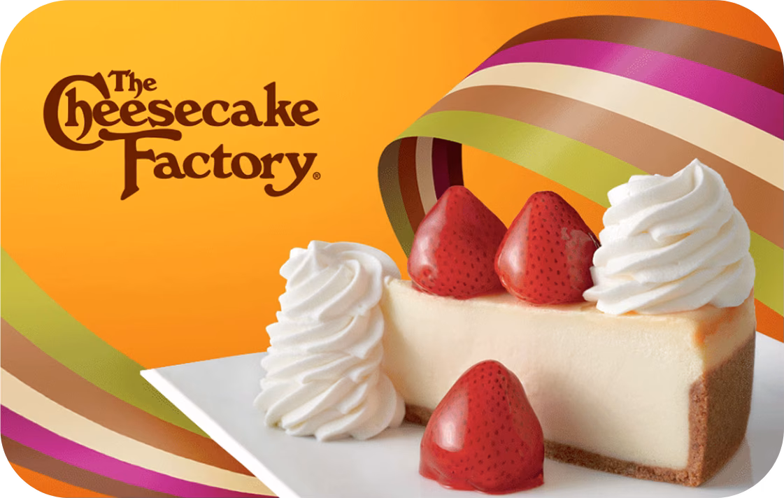 The Cheesecake Factory Gift Card