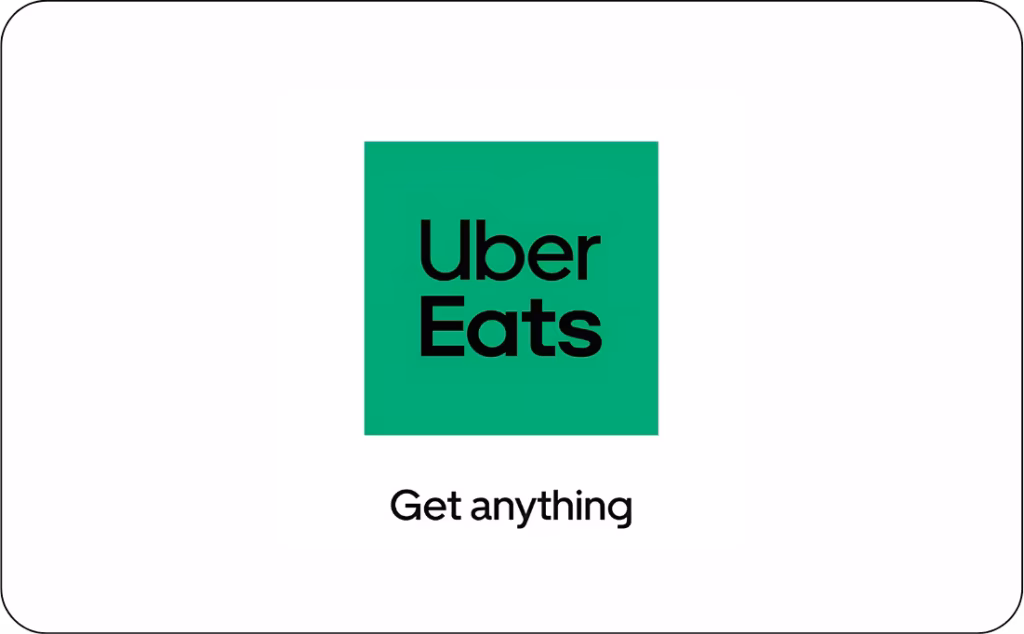 Uber Eats Gift Card
